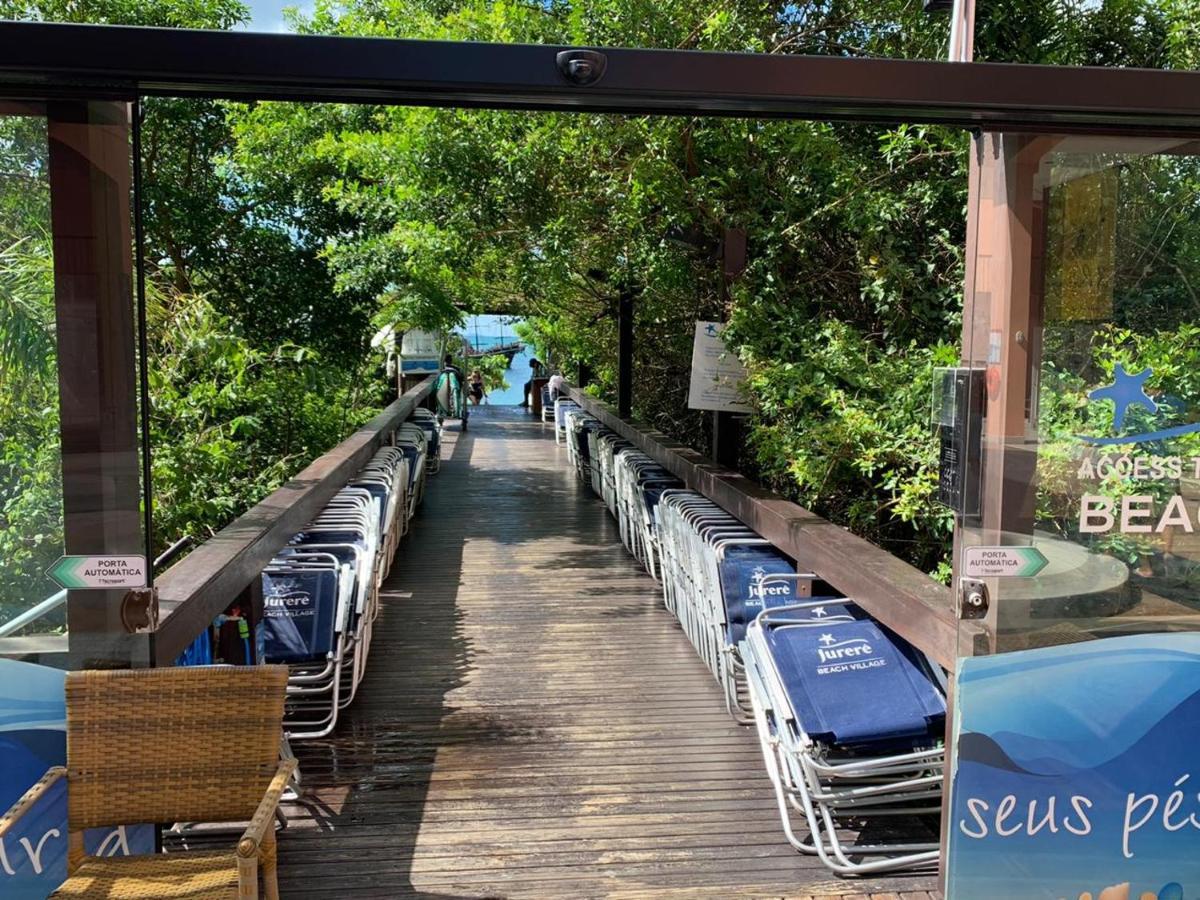 Jurere Beach Village - Flat Na Praia ฟลอเรียนอโปลิส ภายนอก รูปภาพ